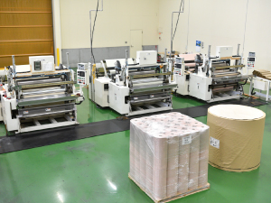 紙緩衝材加工製造用機械