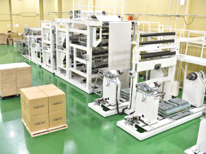 紙緩衝材加工製造用機械